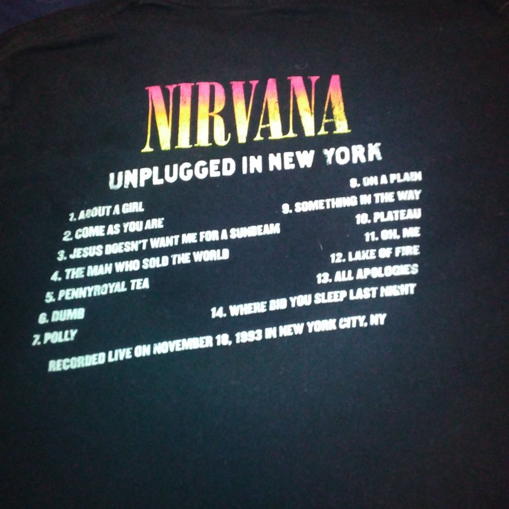 Vintage concert tee shirt